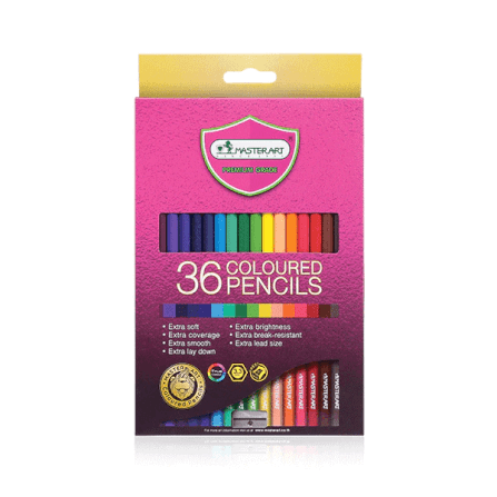 สีไม้หัวเดียว Master art 36 สี_1